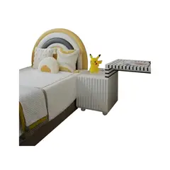 GENERICO - Cabecera Infantil Pikachu Plaza y Media Amarillo La Industria