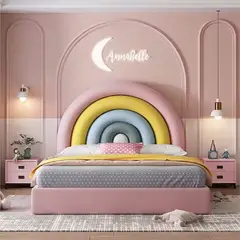 GENERICO - Cama Infantil Arcoiris Zoe Plaza y Media La Industria