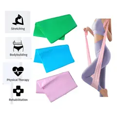 GENERICO - Bandas Ligas Elásticas Ejercicios Pilates Kit 3 Niveles