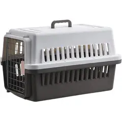 GENERICO - KENNEL L70 JAULA TRANSPORTADORA PARA PERRO - NEGRO