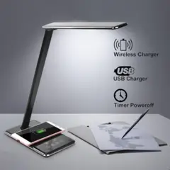 PUREPOWER - Colahome us plug 48 led lámpara de mesa luz de escritorio-blanco