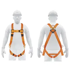 Truper - Arnés de cuerpo completo 3 anillos, laterales ansi truper