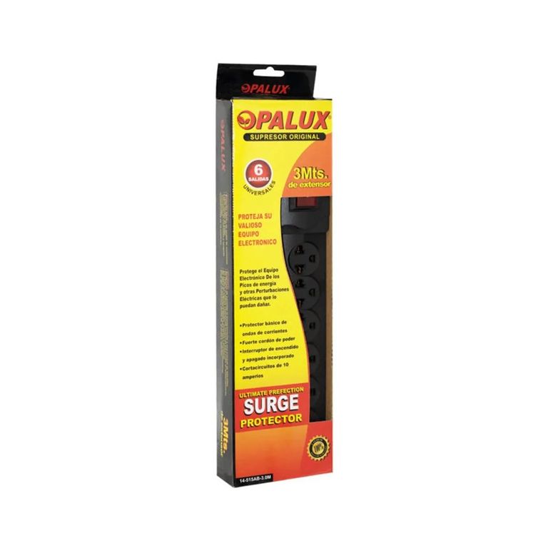 Supresor de Picos 6 Salidas 3M 14-515AB-3M OPALUX