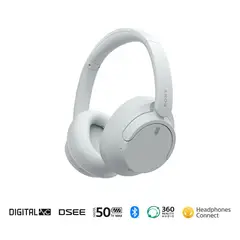 SONY - Audífonos inalámbricos con noise cancelling WH-CH720N Blanco