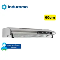 INDURAMA - CAMPANA EXTRACTORA 3 VELOCIDADES - CEI602CRP SILVER