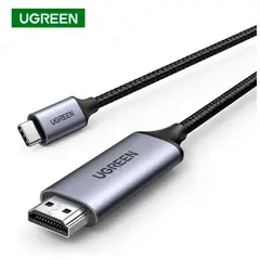 UGREEN - Cable Tipo C 3.1 a HDMI Thunderbolt 3 4k iMac, Macbook 1.5m