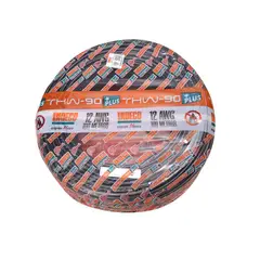 INDECO - CABLE THW-90 PLUS 450/750V 12 AWG - Negro - 100 Metros