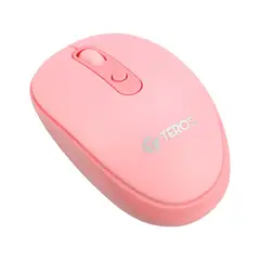 Teros - MOUSE ROSADO inalambrico Teros 1600dpi USB WIRELESS