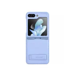 NILLKIN - Qin Leather para Samsung Galaxy Z Flip 5 Lila