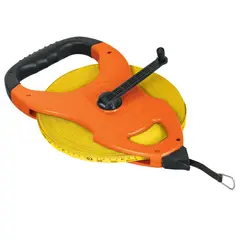 TRUPER - Wincha cinta métrica 100m Profesional flexómetro fibra de vidrio