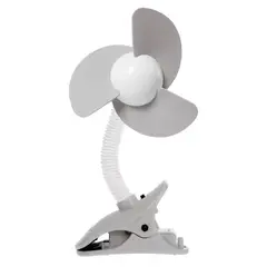 DREAMBABY - Ventilador Infantil para paseos con clip EZY-Fit gris