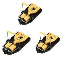 GENERICO - SET 3 TRAMPA PARA RATAS RATONES TAMAÑO GRANDE MUY UTIL.