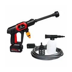 GENERICO - Hidro lavadora  Profesional Inalámbrica Portátil con batería de 120V  Domestico para Autos y Motos