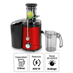 FINEZZA - Extractor De Jugos FZ-6098EX Rojo