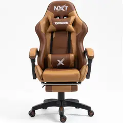 GENERICO - Silla Gamer Reclinación 155° con Posapies y Masajeador