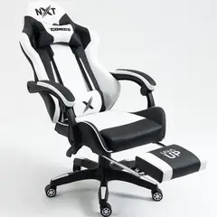 GENERICO - Silla Gamer Reclinación 155° con Posapies y Masajeador