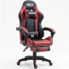 GENERICO - Silla Gamer Reclinación 155° con Posapies y Masajeador