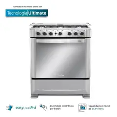 MABE - Cocina de Piso a Gas 76 cm Inox CMP7630FX0