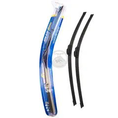 SAFARI - Par Plumillas 26″ Ergonómica Limpia Parabrisas Auto