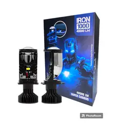 GENERICO - Foco Led Lupa H4 Dual Alta-baja Proyector Y6 Ultra potente
