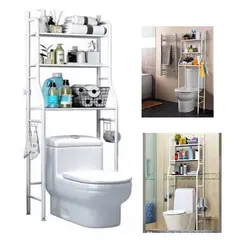 GENERICO - Estante Organizador de Baño 3 niveles Blanco