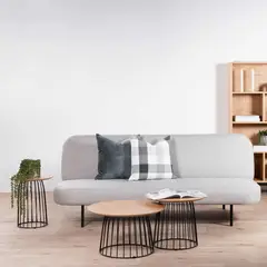 VENTITAS HOME - Mesas de Centro Mesa Auxiliar Tracy Rovere