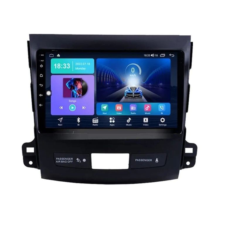 Autoradio Android Mitsubishi Outlander 2006-2012 cámara Gratis