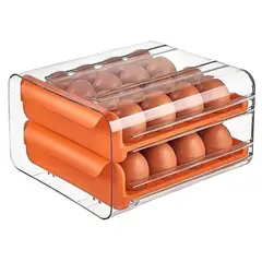 GENERICO - Soporte de huevos de dos niveles acrilico