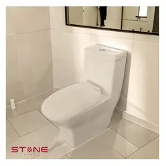 STONE - INODORO ONE PIECE MINIMALISTA NOOR BONE