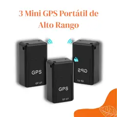 GENERICO - 3 Mini Gps Portatil De Alto Rango