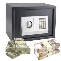 OEM - Caja Fuerte 6L de Seguridad Inteligente con Clave y Llave
