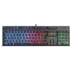 CYBERTEL - TECLADO GAMER USB RAINBOW ELEMENT CYB K500