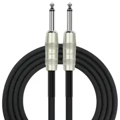 GENERICO - Cable plug/plug 6.3mm mono 8 metros instrumentos musicales kirlin usa