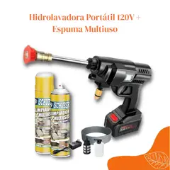 GENERICO - Hidrolavadora 120V - Espuma Multiuso