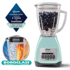 OSTER - Licuadora Verde Jade 1.5 L 2 Velocidades BLSTKAG-VPB