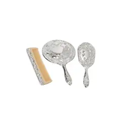 ARGENTARIA - Juego Cepillo Peine y Espejo Silverplated