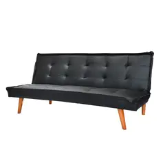 BONNO - Futon Florencia Negro