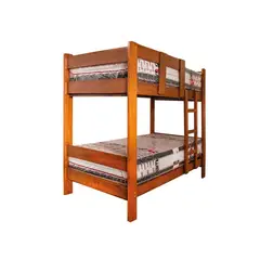 MUEBLES MACRUMO - Camarote 1.5 Plz Tornillo de 1"x 5"+ Acabado Barniz
