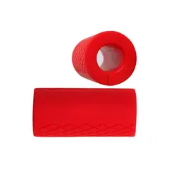 RUNNING SPORT PERU - Grip Agarre Empuñadura para Barra Mancuernas Gimnasio Rojo