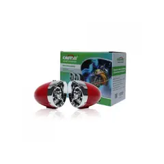 CAFINI - Parlante para Moto lineal con Alarma-Bluetooth-Usb