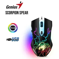 GENIUS GX - MOUSE SCORPION SPEAR GAMING BLACK