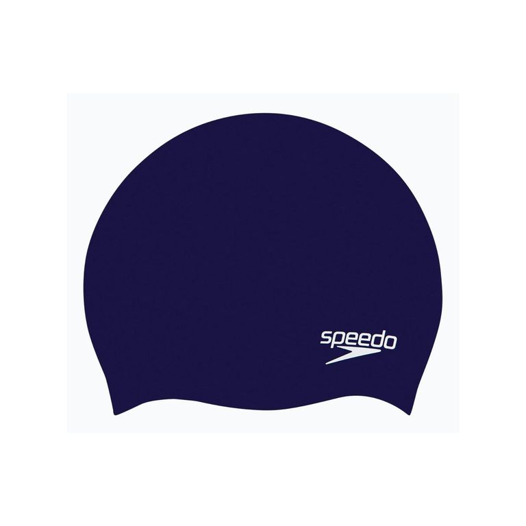 Gorro Natacion Speedo Plain Moulded Junior Navy Blue 6 a 14