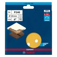 Bosch - Lija Excentrica 5" Grano 240 5 Und Bosch Expert 2608.900.809-000