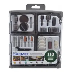 DREMEL - Kit de 110 acc para minitorno 709