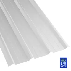 OCHMON PERU - Techos de Aluzinc TR4 Blanco 030mm de 105 cm ancho x 295 cm largo