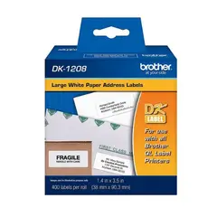BROTHER - Rollo De Etiquetas DK-1208 (38 mm x 90 mm)