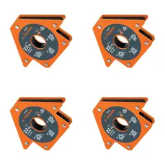 TRUPER - Escuadra magnética 4" para soldar x 4 unidades capacidad 22 kg