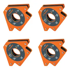 TRUPER - Escuadra magnética 5" para soldar x 4 unidades capacidad 34 kg