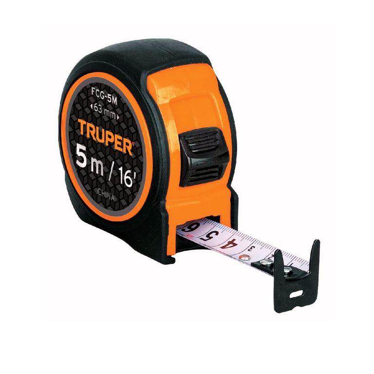 Wincha Cinta Métrica 5m Compacto Truper