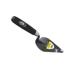 C AND A TOOLS - Badilejo para Albañil 6"  Mango Madera C&A  - Negro  / Gris